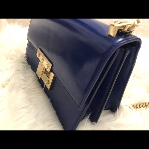 Versace Handbag Blue - Picture 4 of 8